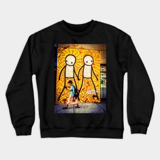 Street Art, Little Italy, NYC Crewneck Sweatshirt